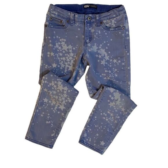 Girls Levi’s Cropped Denim Legging - Picture 1 of 7